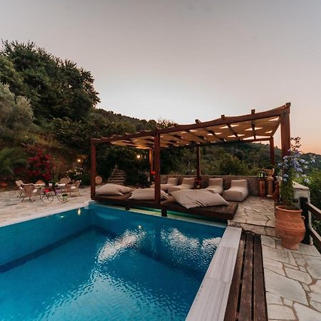 Elysian Luxury Villa Pelion Tsagaráda Eksteriør bilde