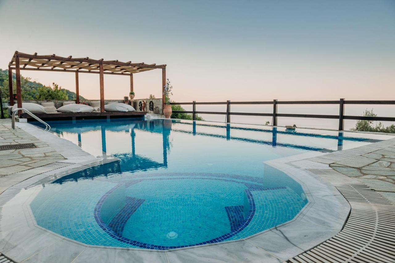 Elysian Luxury Villa Pelion Tsagaráda Eksteriør bilde