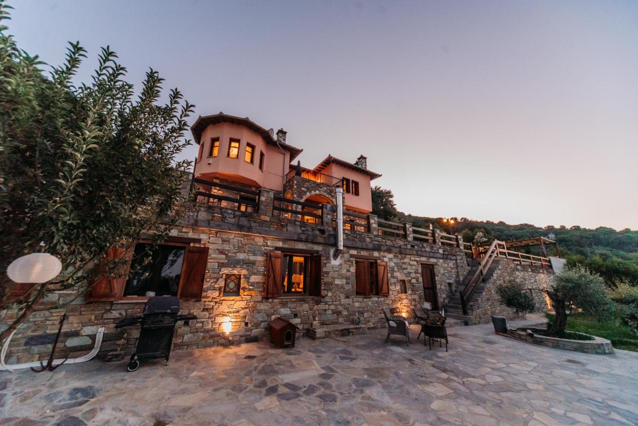 Elysian Luxury Villa Pelion Tsagaráda Eksteriør bilde