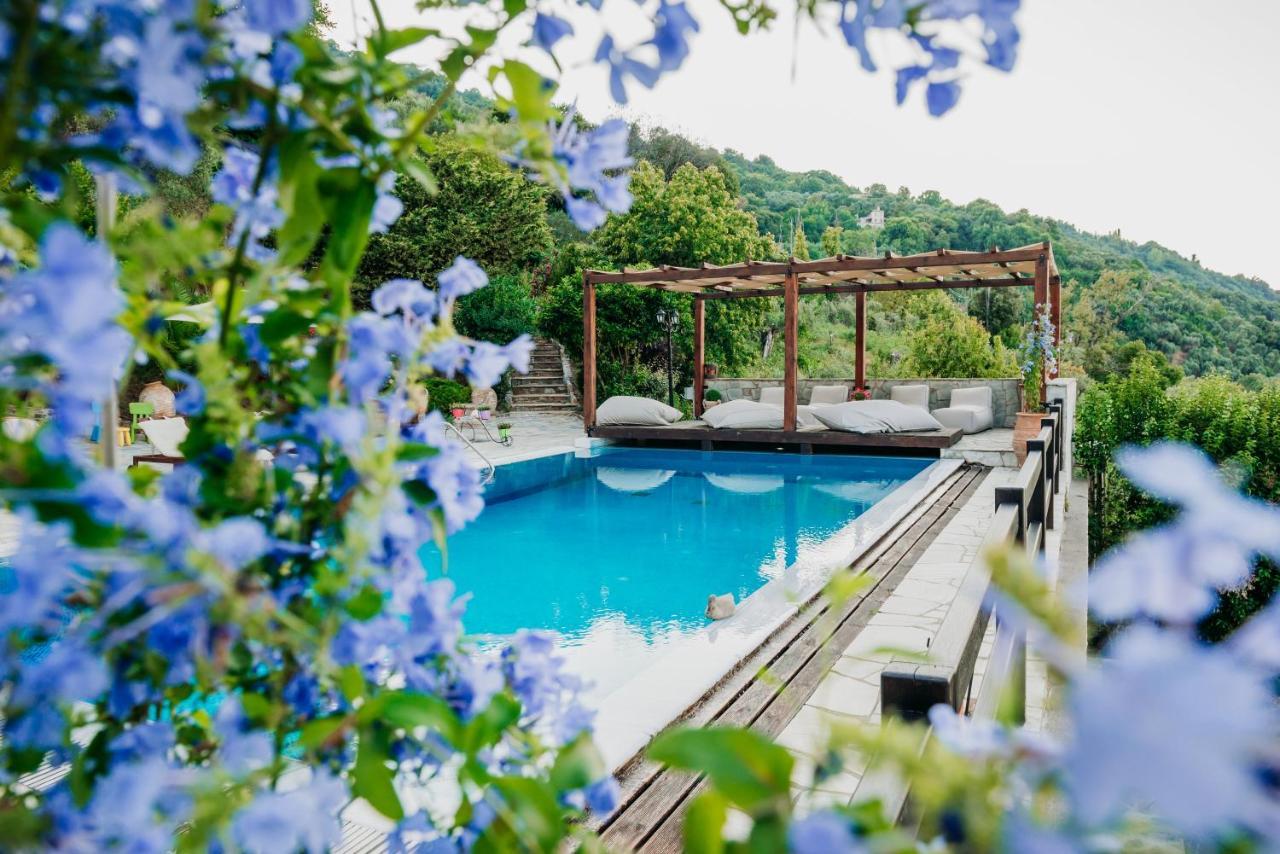 Elysian Luxury Villa Pelion Tsagaráda Eksteriør bilde