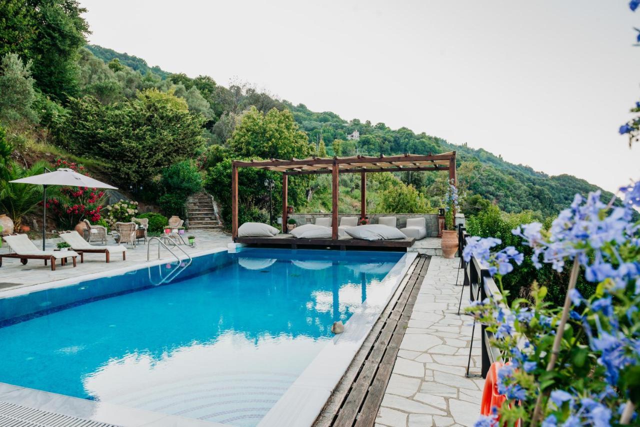 Elysian Luxury Villa Pelion Tsagaráda Eksteriør bilde