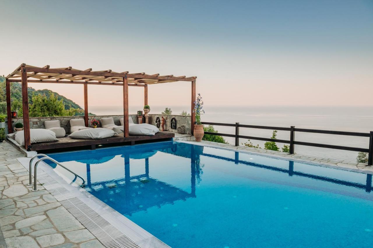 Elysian Luxury Villa Pelion Tsagaráda Eksteriør bilde